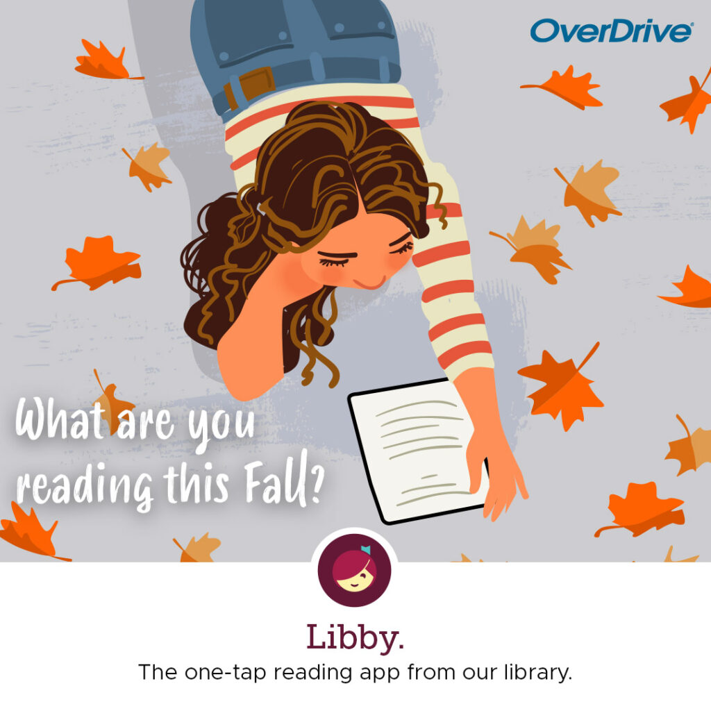 Libby: the one-tap reading app from our library.