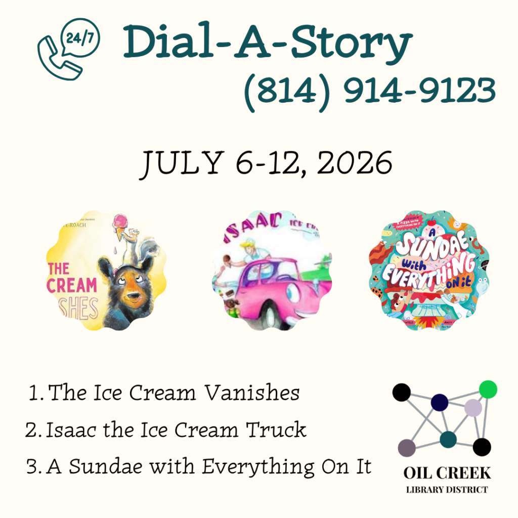July 6-12, 2026 814-914-9123 Option 1: The Ice Cream Vanishes Option 2: Isaac the Ice Cream Truck Option 3: A Sundae with Everything on It
